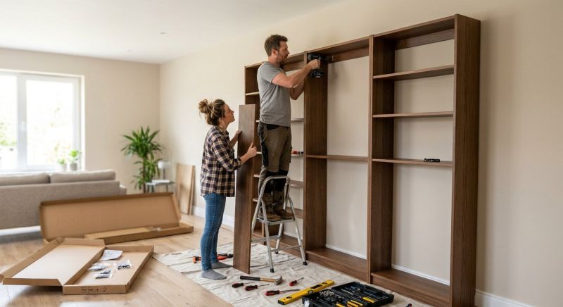 Bookshelves Installation in Greensboro, NC