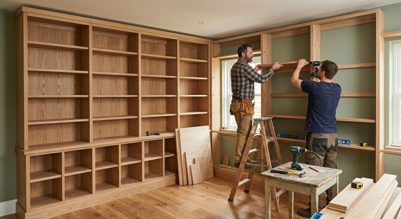 Built In Shelving Service in Raleigh, NC