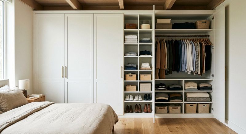 Mudroom Shelving Installation in Greensboro, NC