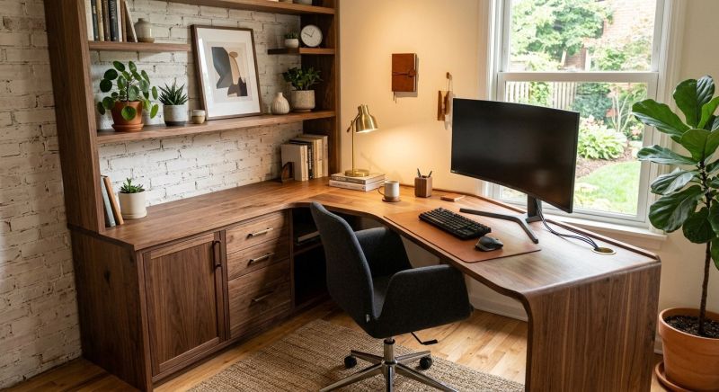 Built In Desk Installation in Greensboro, NC