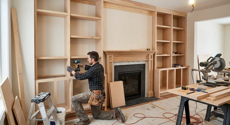 Built In Furniture Construction in Durham, NC