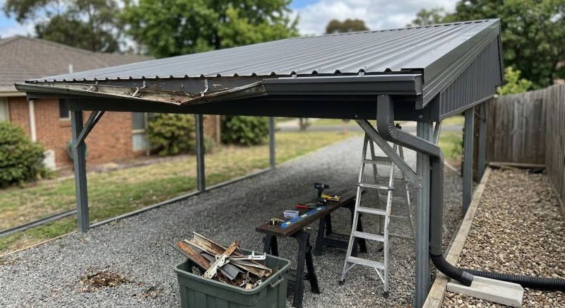 Metal Carport Repair